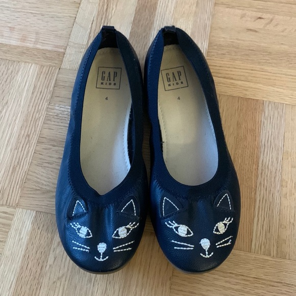 GAP Other - Gap Kids Navy Slip-on Kitty Shoes